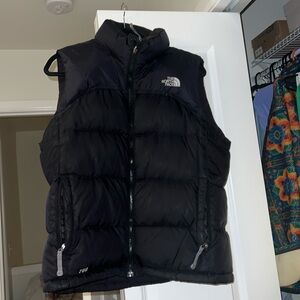 North face puffer vest